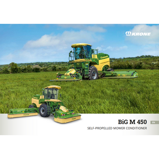 Box of Brochures - BiG M 450 Self-Propelled Mower