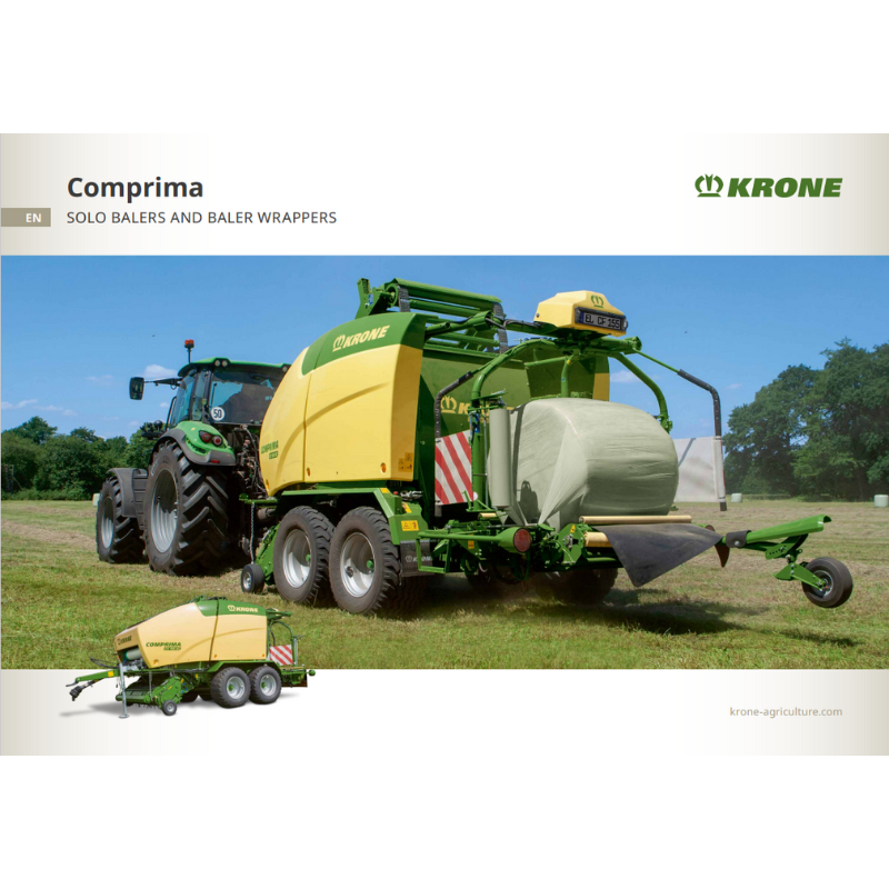 Box of Brochures - Comprima Round Baler