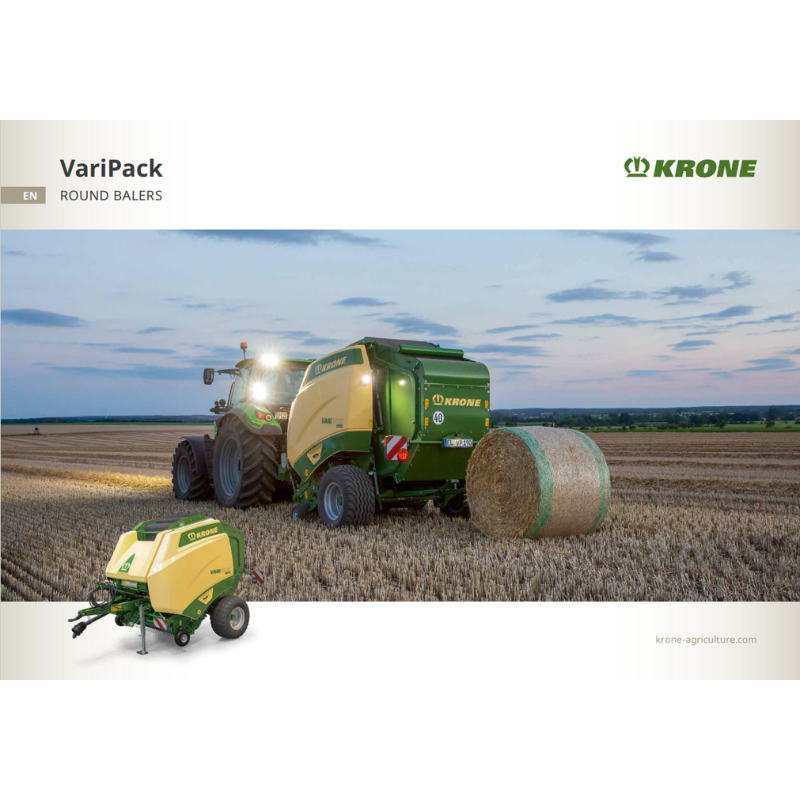 Box of Brochures - VariPack Round Baler