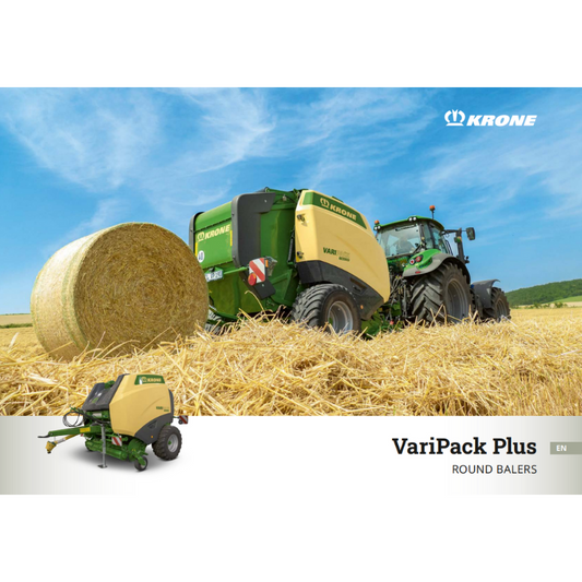 Box of Brochures - VariPack Plus Round Baler