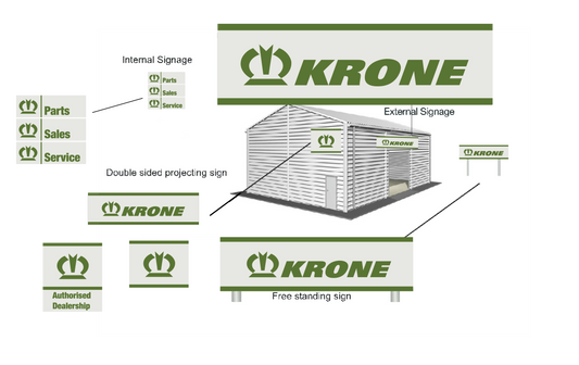 KRONE Signage