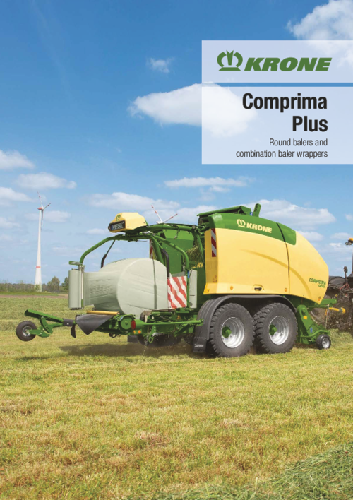 Single Brochure - Comprima Plus Round Baler