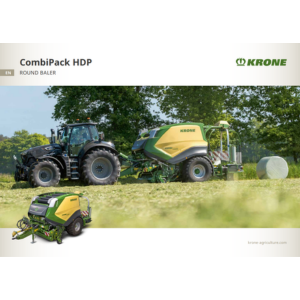 Box of Brochures - CombiPack HDP Round Baler
