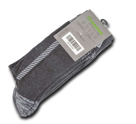 KRONE Grey Socks (2 Pack)