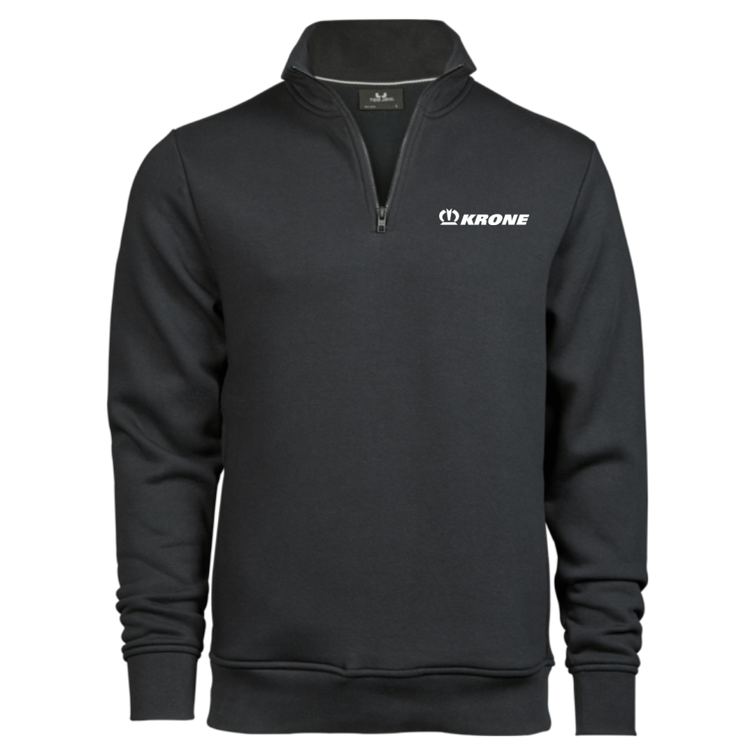 Zip up neck jumper hotsell