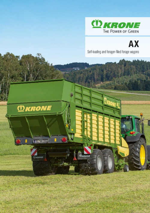 Box of Brochures - AX Forage Wagon