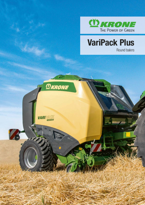 Single Brochure - VariPack Plus Round Baler